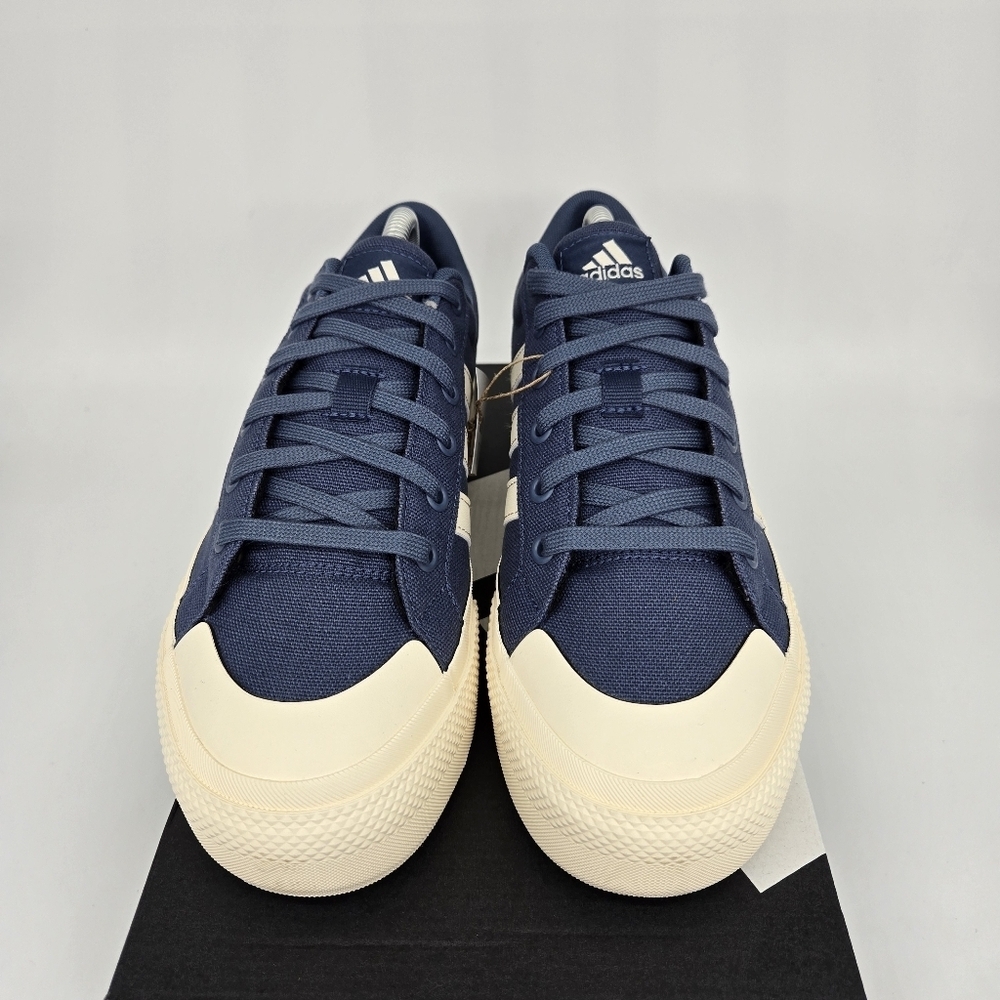 New adidas Bravada 2.0 Platform Preloved Ink Wonder White Women's Shoes Size 10 - Picture 2 of 8
